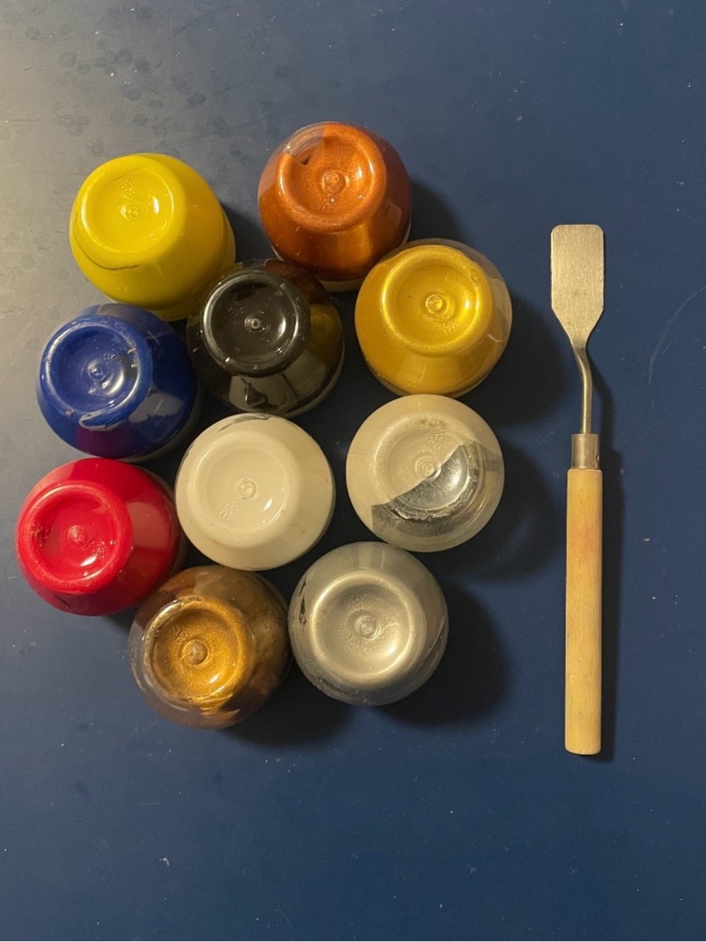Acrylic Paint Set with Palette Knife - Multi Color